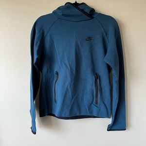 Nike Blue Sweatshirt Hoodie Size Kids Large